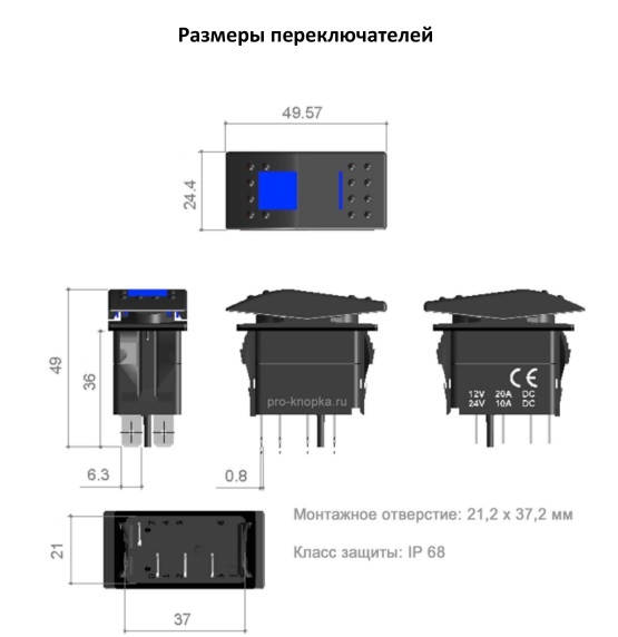 Size Pro-Knopka