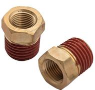  1/4" () - 1/8" ()